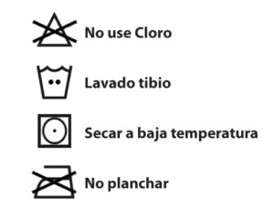 Instrucciones de lavado